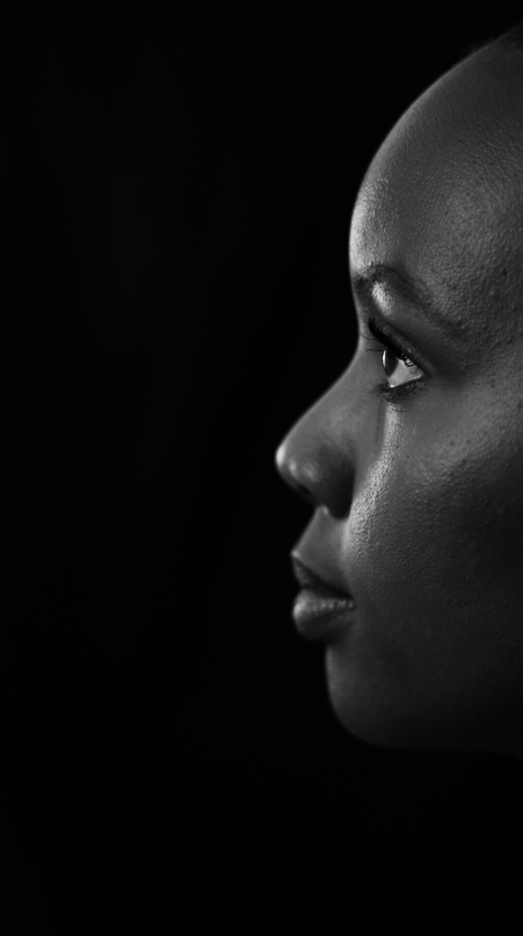 Studio portrait of a Black African woman in her thirties